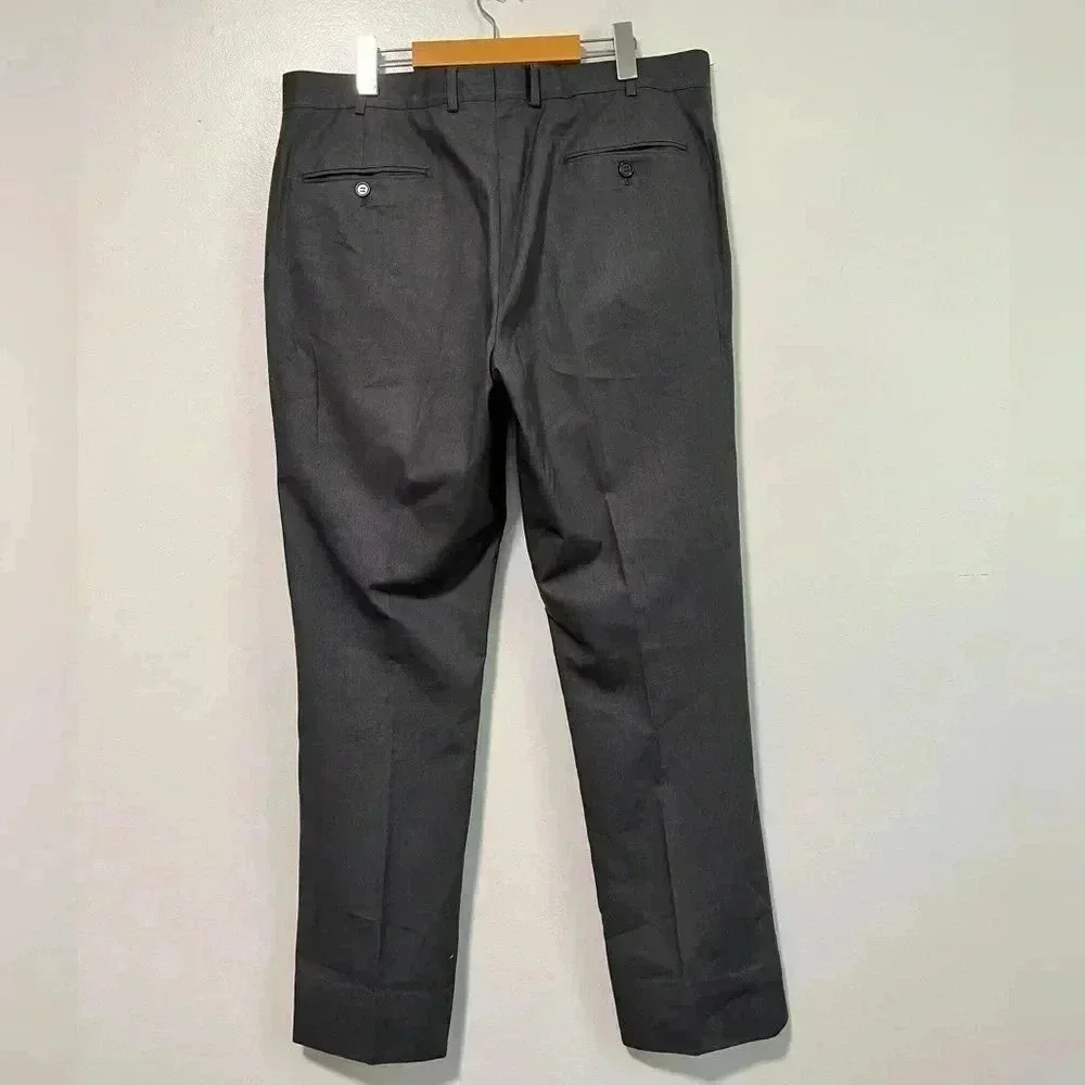 Marco Donateli Men’s Gray Suit Blazer & Trousers Set - 42T Jacket, 36T Pants